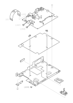 HP parts picture diagram for RG5-4599-000CN