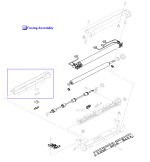 HP parts picture diagram for RG5-5569-110CN
