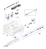 HP parts picture diagram for RG5-5581-000CN
