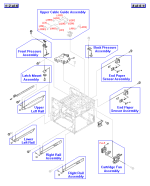 HP parts picture diagram for RG5-5723-000CN