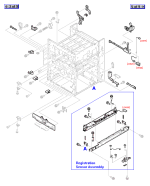 HP parts picture diagram for RG5-5960-020CN