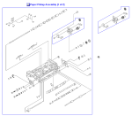 HP parts picture diagram for RG5-6665-040CN