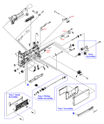 HP parts picture diagram for RG5-7607-000CN