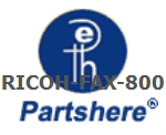 RICOH-FAX-800 and more service parts available