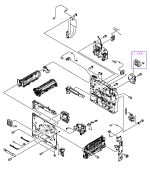 HP parts picture diagram for RM1-1193-000CN
