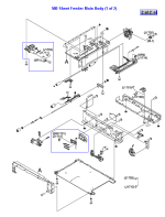 HP parts picture diagram for RM1-1455-000CN