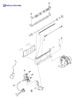HP parts picture diagram for RM1-1634-000CN