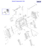 HP parts picture diagram for RM1-1832-030CN