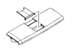 HP RM1-2470-000CN Top front cover of printer - T - OEM, Compatible, or Used - Partshere.com