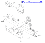 HP parts picture diagram for RM1-2679-020CN