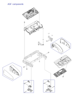 HP parts picture diagram for RM1-3077-00CN