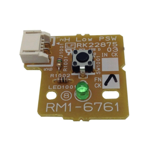 HP RM1-6761-000CN Power switch PC board assembly - OEM, Compatible, or Used - Partshere.com