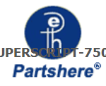 SUPERSCRIPT-750C and more service parts available