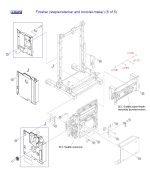 HP parts picture diagram for XB6-7303-005CN